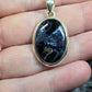 Pietersite Sterling Silver Necklace (oval)