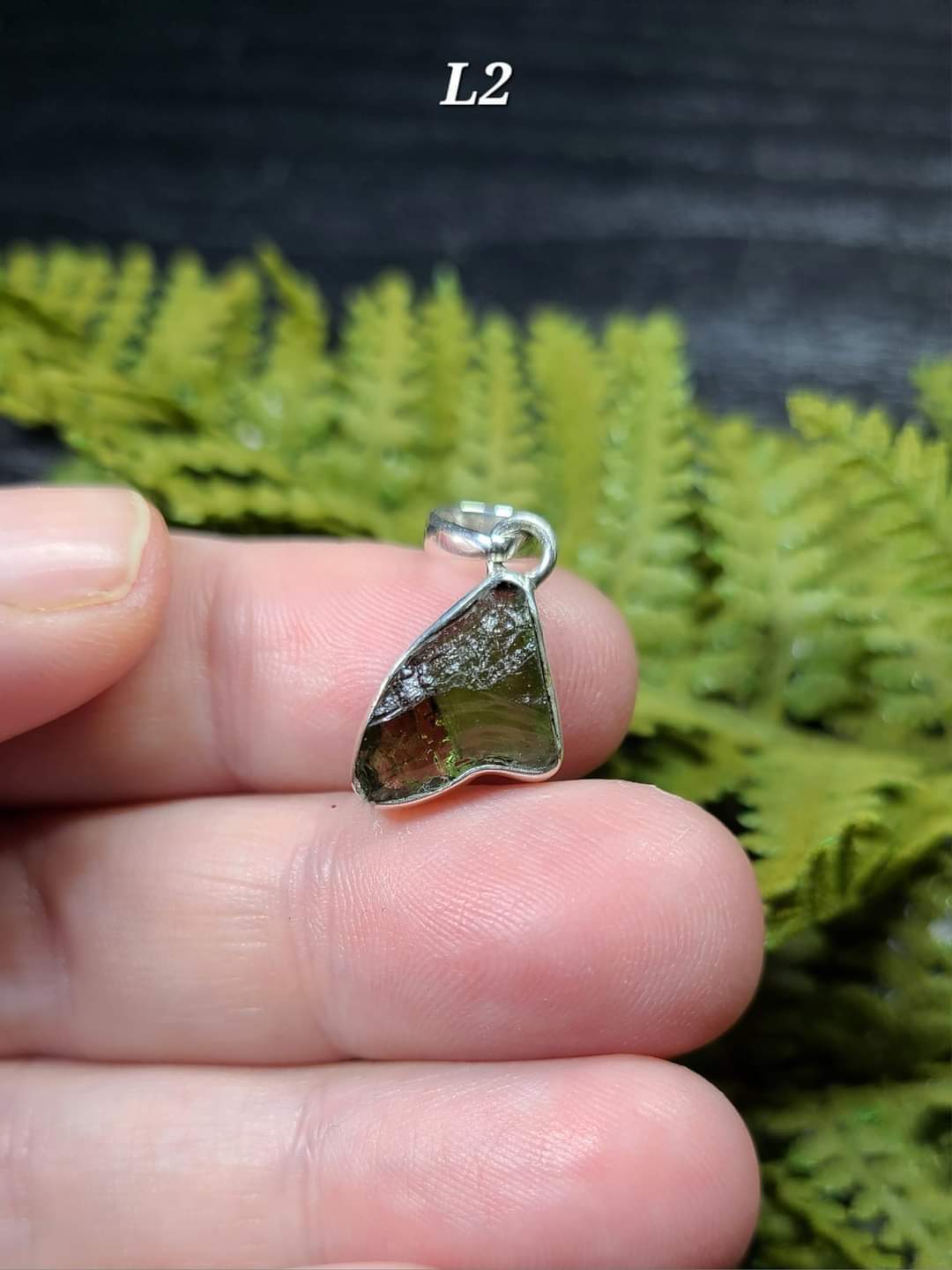 Moldavite Necklaces (with braided cord)