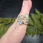 Ethiopian Opal Sterling Silver Rings (sized)
