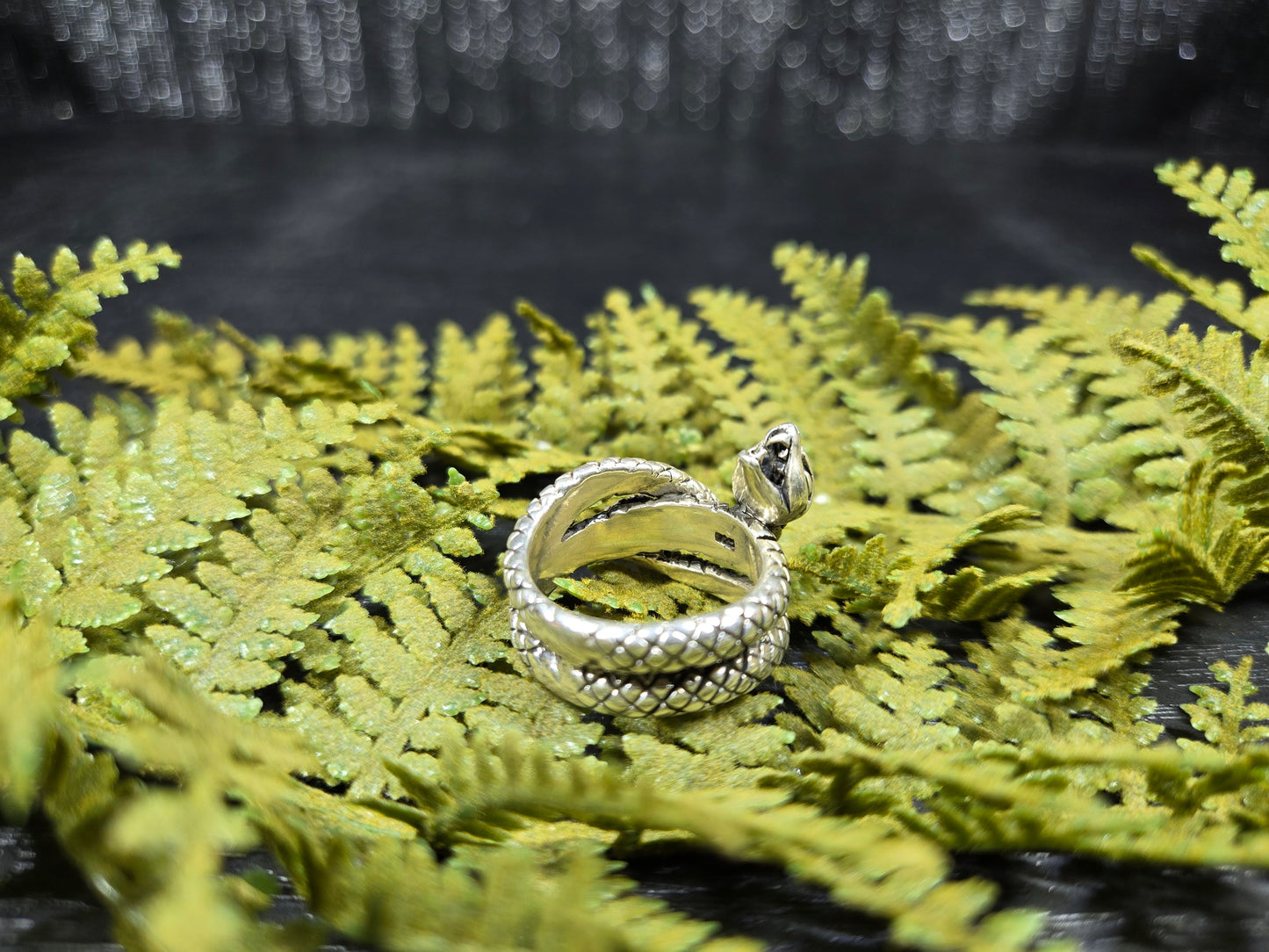 Sterling Silver Snake Ring