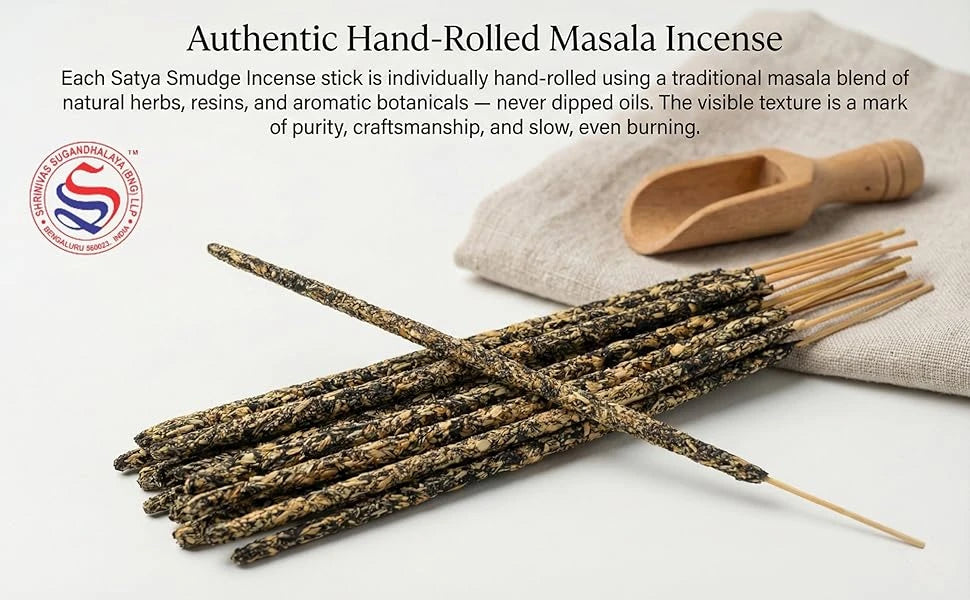 Sandalwood Hand Rolled Incense | SATYA