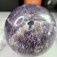 Lepidolite / Unicorn Stone Sphere | High quality, Smokey Quartz, Pink tourmaline, Blue Tourmaline inclusions, XL, Large
