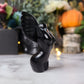 Winged Crystal Goddess Body | 1 (one) Large winged black obsidian crystal woman's body, Divine feminine Crystal woman's body