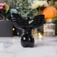 Winged Crystal Goddess Body | 1 (one) Large winged black obsidian crystal woman's body, Divine feminine Crystal woman's body