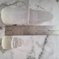 Small Selenite Tower | Satin Spar tiered Tower, Selenite Generator, Selenite Pillar, Raw Selenite, Crystal cleansing, Crystal charging