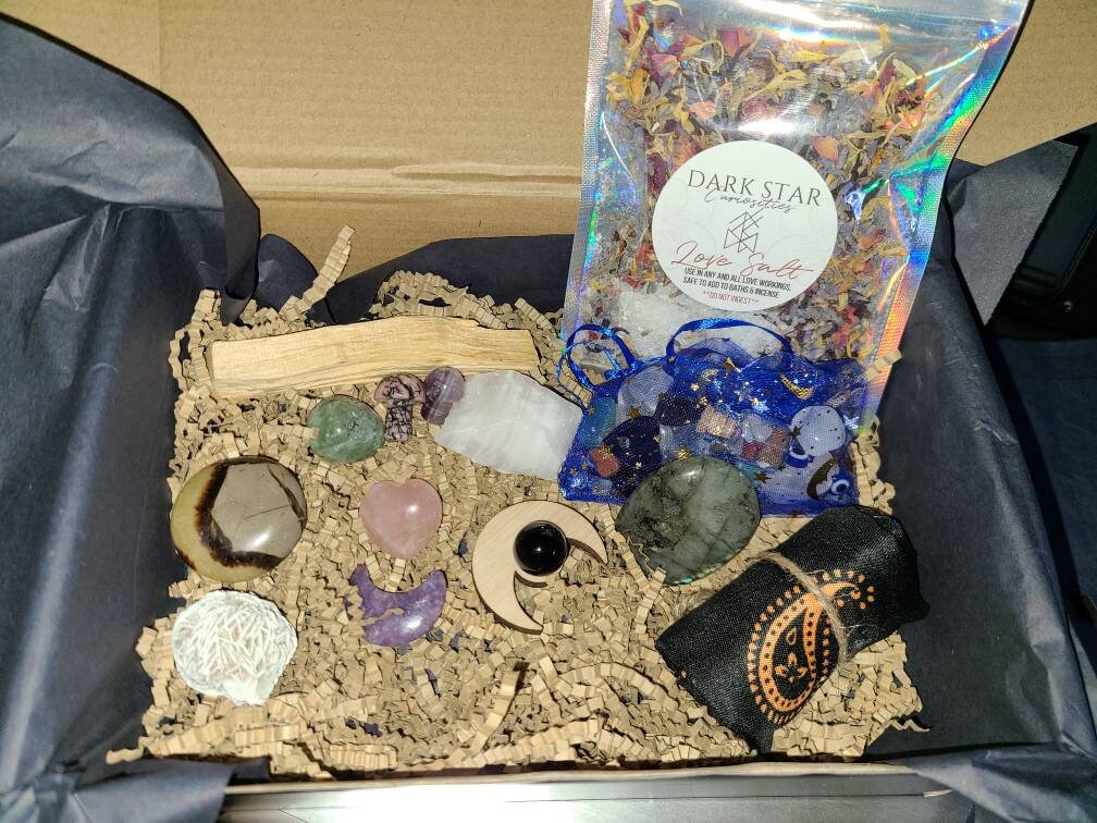 Mystery Box! | Witch mystery box, Mystery witch kit, Crystal mystery box, Perfect gift for witch or crystal collector